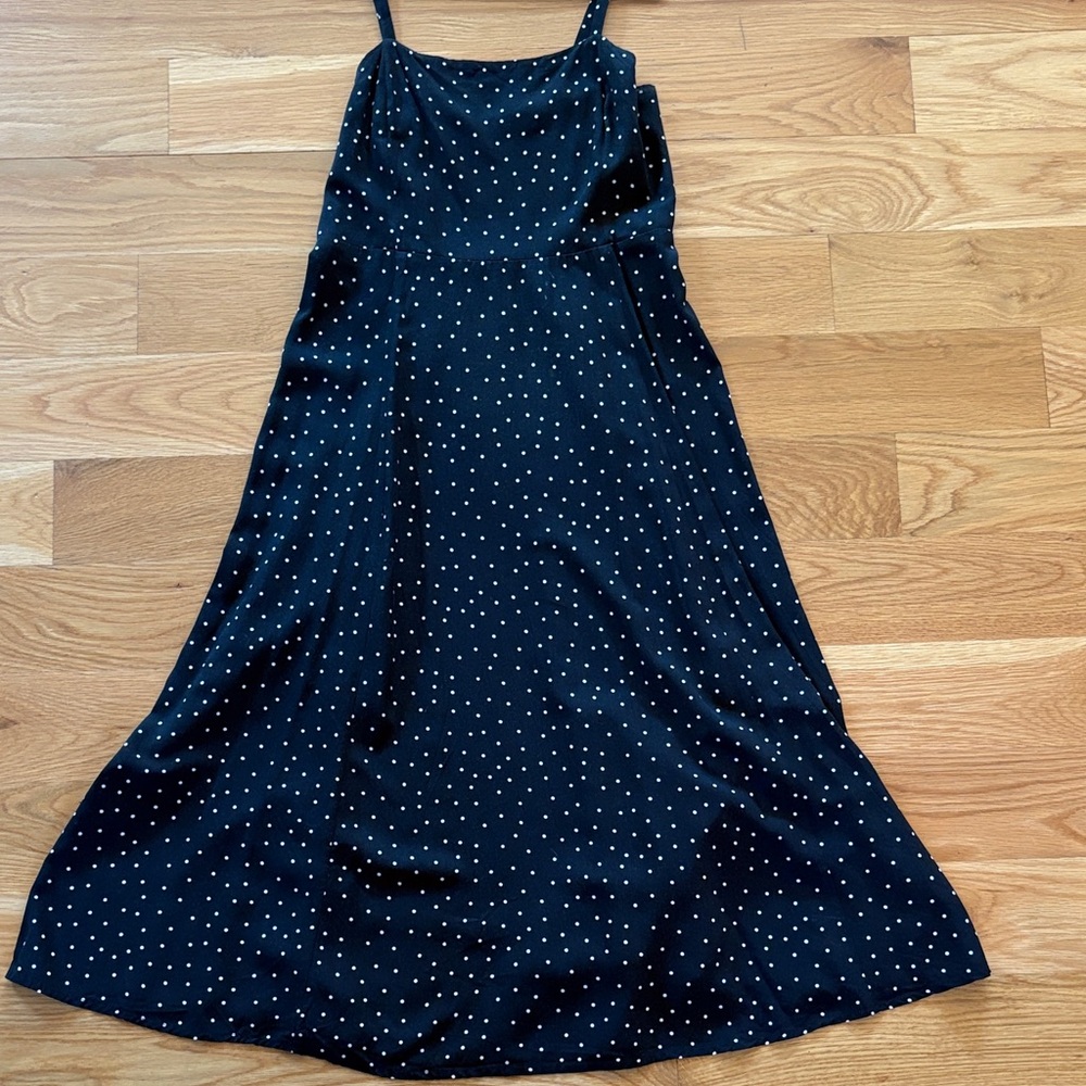 GAP Black and White Polka Dot Dress